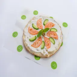 لبنة بالخضار